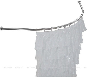 Карниз для ванны Aquanet Palau полукруглый 140х140 Карниз для ванны Aquanet Palau полукруглый 140х140