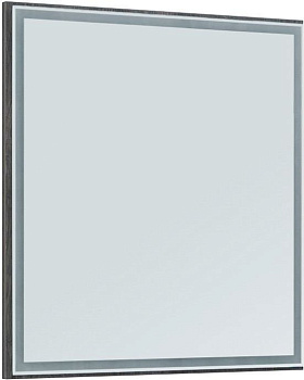 Зеркало Aquanet Nova Lite 75 дуб рошелье LED
