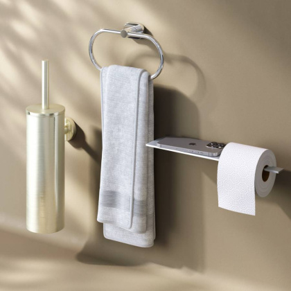 Набор аксессуаров для зоны туалета, хром, AK74T0503W