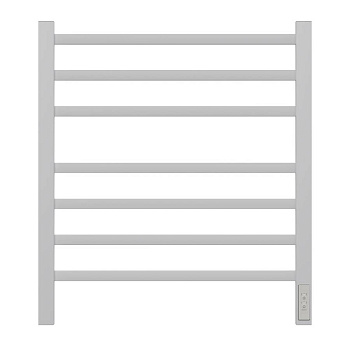 Полотенцесушитель электрический Point Вега PN71856W П7 500x600, диммер справа, белый Полотенцесушитель электрический Point Вега PN71856W П7 500x600, диммер справа, белый