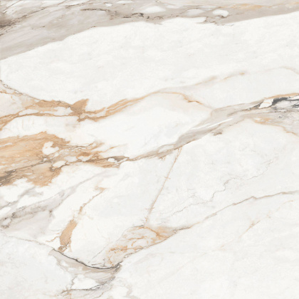 Керамогранит K27_2 Statuario porshe Белый  (60смх60смх9мм) (4шт_1,44м2) Матовый, м2