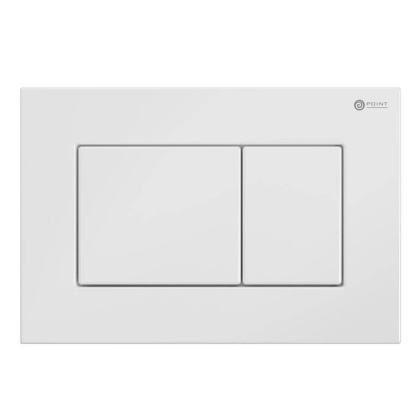 Сет: Система инсталляции Point Элемент для подвесного унитаза PN45120 + Клавиша смыва для инсталляции Point Ника, белая, PN44081W + Унитаз подвесной Point Виктория безободковый, сиденье микролифт PN41061