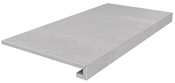 Ступень клееная Про Матрикс серый светлый обрезной 33x60x0,9