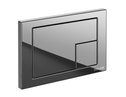 Кнопка CORNER пластик хром глянцевый