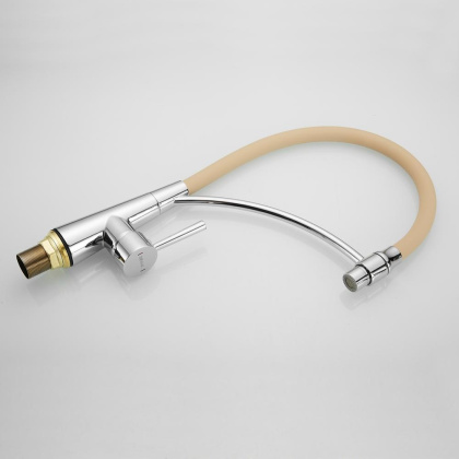 Смеситель для кухни латунь, хром S743-2