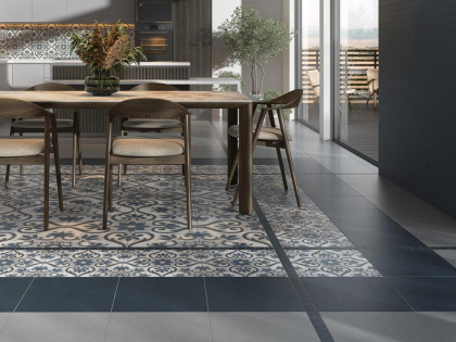 Керамогранит DD641920R Про Чементо антрацит (60см*60см*9мм) (5шт/1,8м2) обрезной, м2