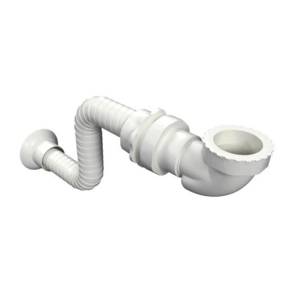 Сифон для умывальника и биде EXCELLENT с гофрой