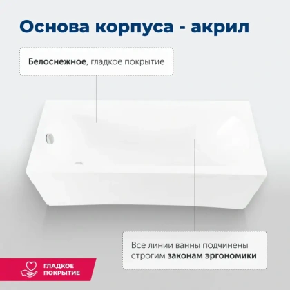 Ванна LOTOS 150*75 к/с62 (336532)