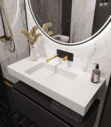 Столешница моноблок FLAT ST 100см (1004*452*100)