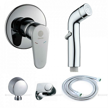 Orange Otto M22-455cr. Гигиенический набор со встраиваемым смесителем