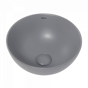 Раковина накладная ABBER Bequem AC2106MG серая матовая Раковина накладная ABBER Bequem AC2106MG серая матовая