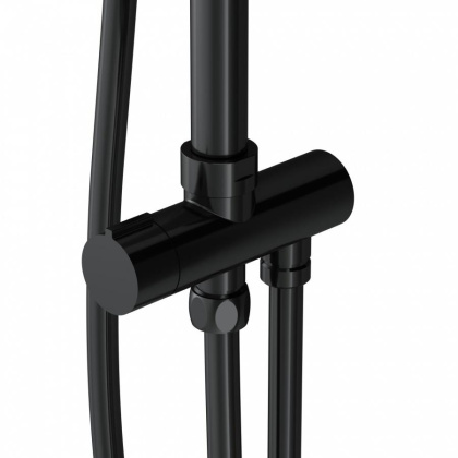 F42890A24 Gem набор 2в1: Смеситель д/душа, верхний душ d 220 мм, ручн.душ 110 мм, 1 ф-ция, душевая штанг