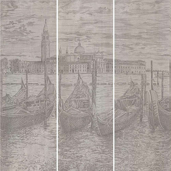 Панно Гварди матовый обрезной 90х89,5x0,9 из 3-х частей 30x89.5