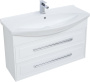 Тумба под раковину Aquanet Остин 105 белый (под раковину Стиль) 00252671