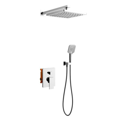 Душевой комплект Next VSFW-1N1CH, встраиваемый, 2 режима, ограничитель давления Hi Box, хром