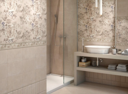 Плитка настенная 8265 Александрия светлый 20*30*6,9 (25шт/1,5м2), м2 Плитка настенная 8265 Александрия светлый 20*30*6,9 (25шт/1,5м2), м2