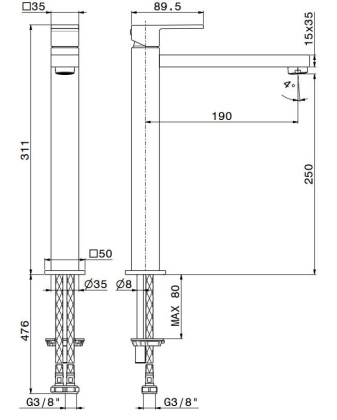 Гибкая подводка, комллект креплений, инструкция по монтажу, гарантийный талон. Гибкая подводка, комллект креплений, инструкция по монтажу, гарантийный талон.