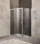 Душевой уголок BelBagno UNIQUE-AH-1-110/125-100-C-Cr Душевой уголок BelBagno UNIQUE-AH-1-110/125-100-C-Cr