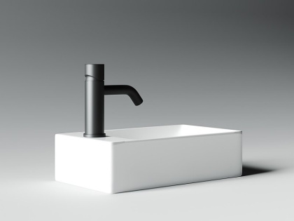 Умывальник подвесной прямоугольный (отверстие под смеситель L) Element 375*215*100мм Умывальник подвесной прямоугольный (отверстие под смеситель L) Element 375*215*100мм