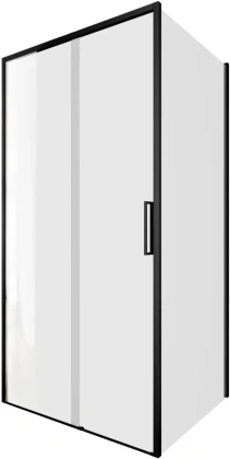Душевой уголок Aquanet Pleasure Evo 100x90 AE65-100x90-BT профиль черный, прозрачное стекло Душевой уголок Aquanet Pleasure Evo 100x90 AE65-100x90-BT профиль черный, прозрачное стекло