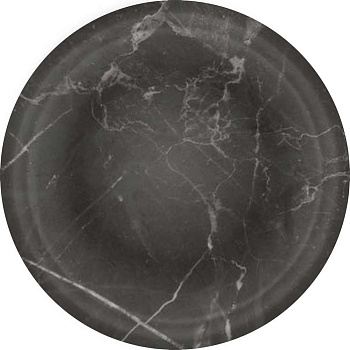 Декор Коррер чёрный глянцевый 16x16x1,2