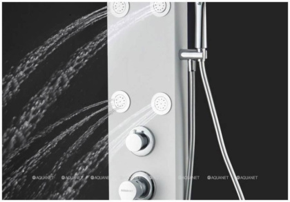 Душевая панель Galaxy White с гидромассажем