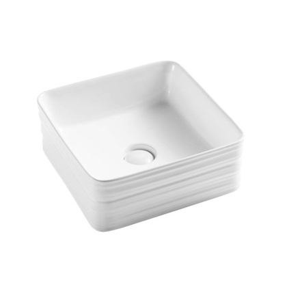 Умывальник накладной, квадратный Point Омега 40, PN43903 Умывальник накладной, квадратный Point Омега 40, PN43903