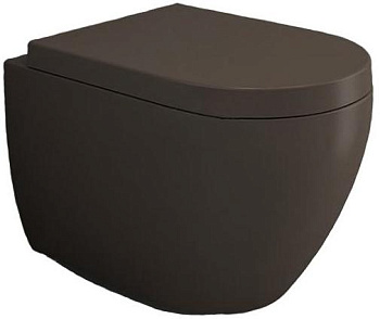 Чаша унитаза подвесного Bocchi Venezia 1295-025-0129 кофейная Чаша унитаза подвесного Bocchi Venezia 1295-025-0129 кофейная