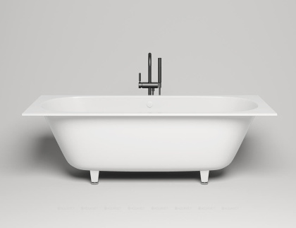 Ванна из литьевого мрамора Salini Ornella Axis 190х90 103422M матовая Ванна из литьевого мрамора Salini Ornella Axis 190х90 103422M матовая