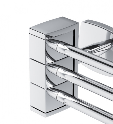 A9032700 Gem, Тройная вешалка-вертушка для полотенец