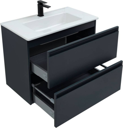 Тумба под раковину Allen Brau Eclipse 80 1.E1002.AM антрацит матовый