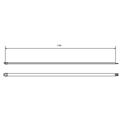 Кронштейн EXCELLENT для серии Fabrika (черный мат)