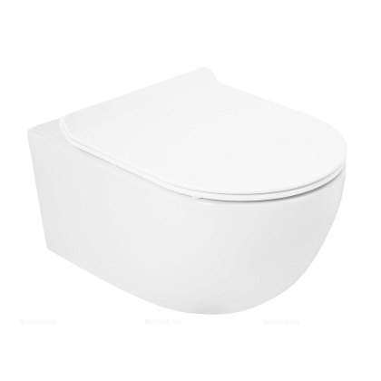 MOLVENO Чаша подвесного унитаза безободкового CZR-2468-TH-R MOLVENO Чаша подвесного унитаза безободкового CZR-2468-TH-R