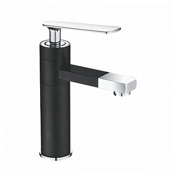 Смеситель для раковины латунь, черный S6601H Смеситель для раковины латунь, черный S6601H