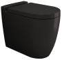 Чаша приставного унитаза Bocchi Venezia 1301-004-0129 черная матовая Чаша приставного унитаза Bocchi Venezia 1301-004-0129 черная матовая