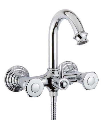 APHRODITE-V-01-Sw Смеситель для ванны и душа Исполнение: Хром, Ручки: Swarovski 