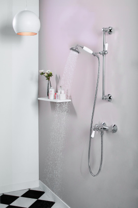 Душевой гарнитур Jacob Delafon Louise E24364-CP, хром, шт