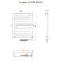 Полотенцесушитель Богема эл ТЭН 80*50 (ЛЦ20) Полотенцесушитель Богема эл ТЭН 80*50 (ЛЦ20)