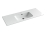 Умывальник накладной прямоугольный Element 1210*465*180мм