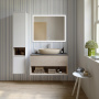 Раковина PLAZA накладная 60, белая глянцевая