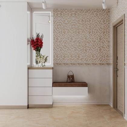 Багет BLB043 Стеллине бежевый светлый 5*20*19 (уп\15шт), шт Багет BLB043 Стеллине бежевый светлый 5*20*19 (уп\15шт), шт