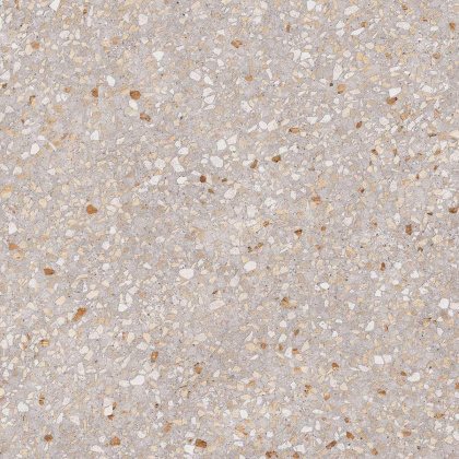 Терраццо бежевый обрезной 60x60x0,9