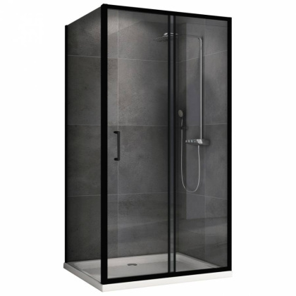 Душевой уголок ABBER Schwarzer Diamant AG30120B5-S100B5 Душевой уголок ABBER Schwarzer Diamant AG30120B5-S100B5
