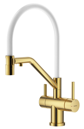 Смеситель Splenka для кухни со съемным гибким изливом, с магнитным фиксатором излива, с подключением фильтра питьевой воды S70.62.03