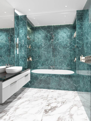 Керамический слэб ARABESCATO OSCURO ELEGANCE 2800х1200х6мм, Polished 