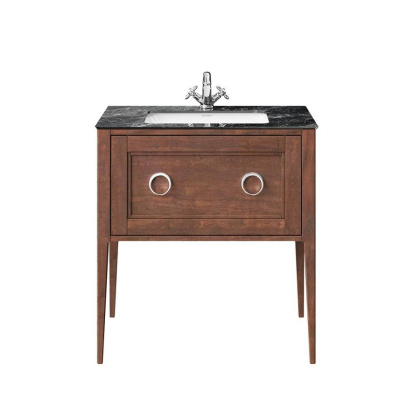 Тумба PLAZA Classic Neo напольная с ящиком 80, орех PL.CN.80.1\NUT.M