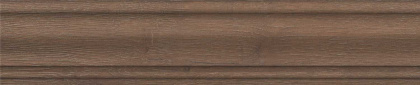 Плинтус Тровазо коричневый матовый 39,8x8x1,55