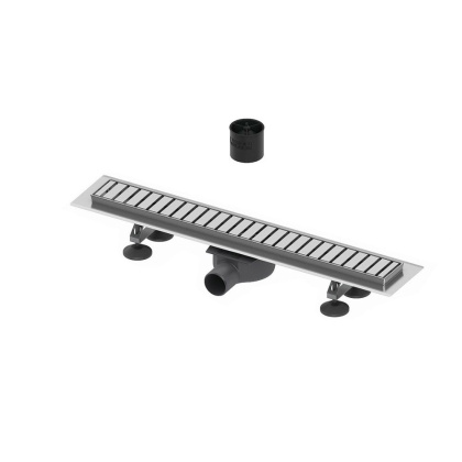 Комплект TECElinus для монтажа дренажного канала с декоративной решеткой "straight", 90 см