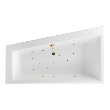 Ванна EXCELLENT Sfera Slim 170x100 (левая) "RELAX" (золото) Ванна EXCELLENT Sfera Slim 170x100 (левая) "RELAX" (золото)