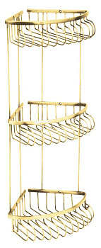 Угловая тройная полка(металл) IMPERIALE 10428 Boheme